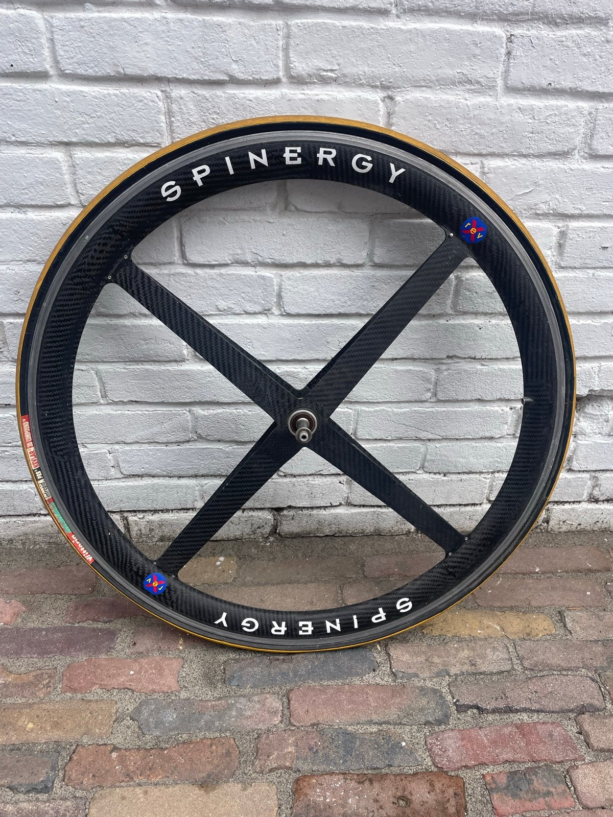 Spinergy REV-X carbon wiel met kleine slag, Gebruikt, Racefiets, Carbon, Ophalen