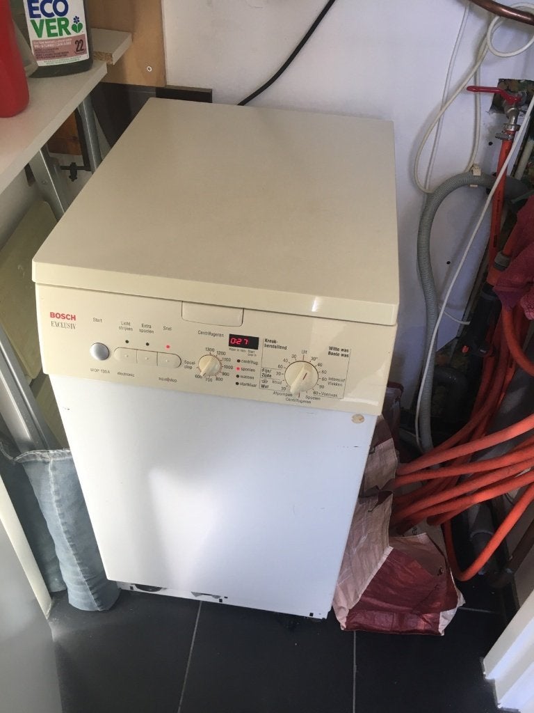 wasmachine bovenlader  GRATIS, Witgoed en Apparatuur, Ophalen, 4 tot 6 kg, Bovenlader, 85 tot 90 cm