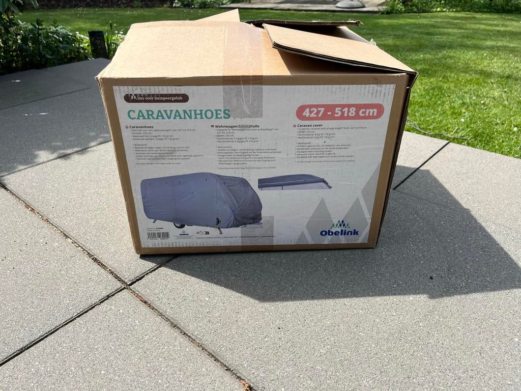 Obelink Caravanhoes 427-518 cm - Nieuw in doos, Caravans en Kamperen, Ophalen of Verzenden, Nieuw