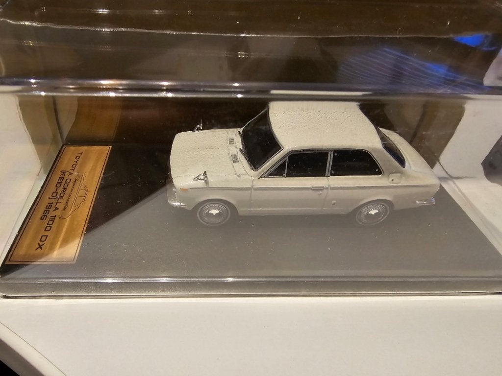 Toyota Corolla 1100 dx 1966 1/43, Ophalen of Verzenden, Nieuw, Auto, Overige merken