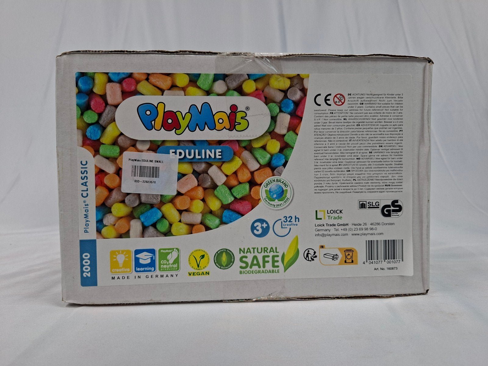 Playmais eduline 2000 stuks, nieuw in doos, Kinderen en Baby's, -, Jongen of Meisje, -, Nieuw