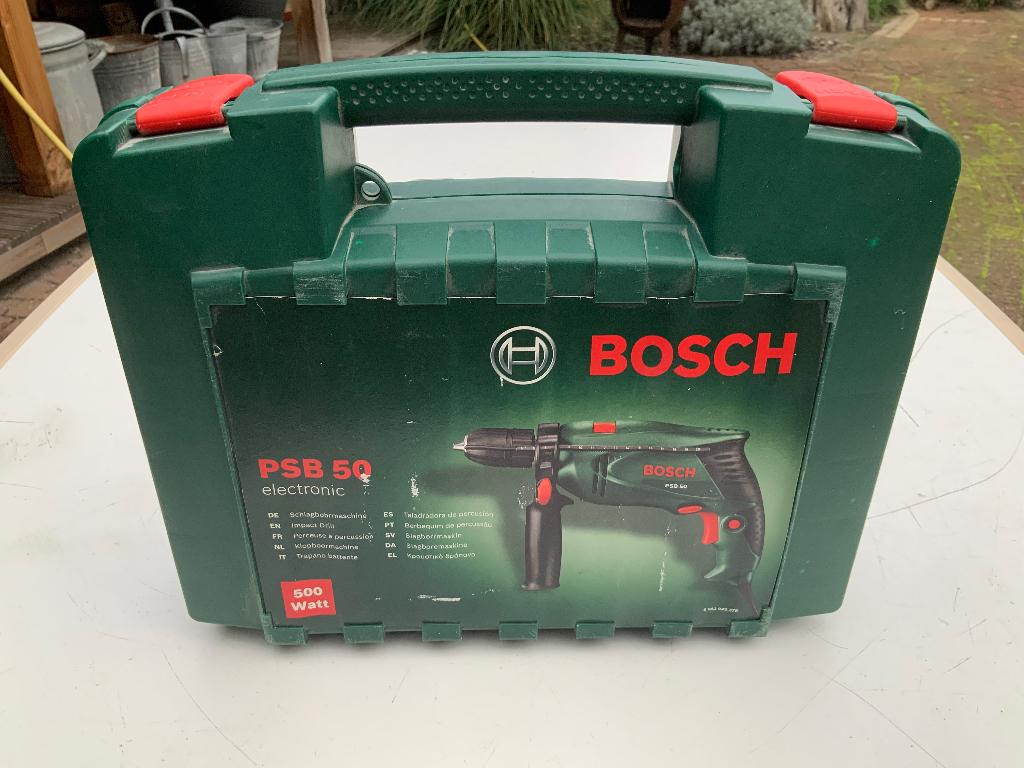 Bosch Boormachine, Ophalen, Gebruikt, 400 tot 600 watt, Boormachine