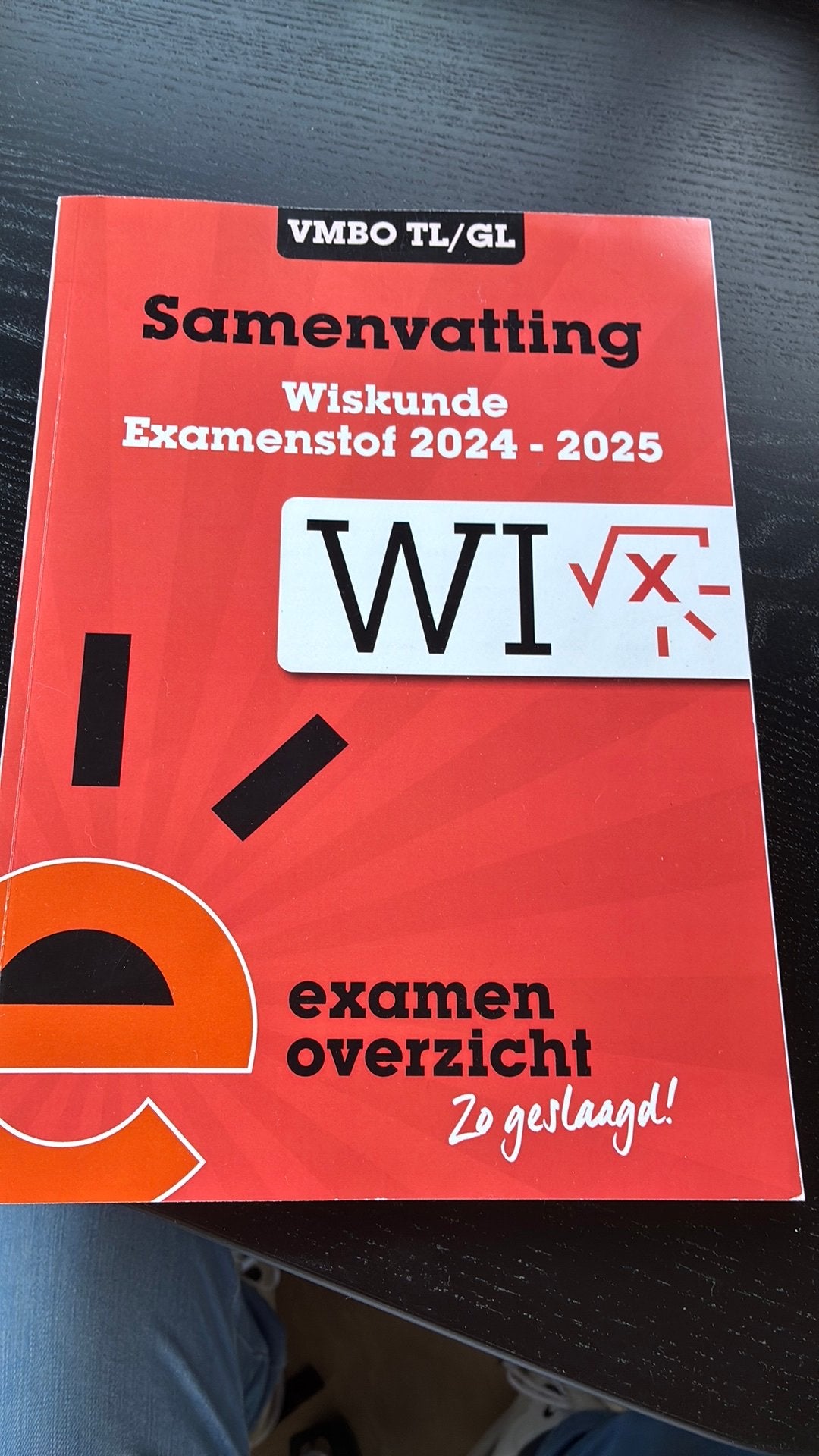 Samenvatting Examenstof Wiskunde VMBO TL/GL, Boeken, VMBO, Nieuw, Ophalen of Verzenden, ExamenOverzicht