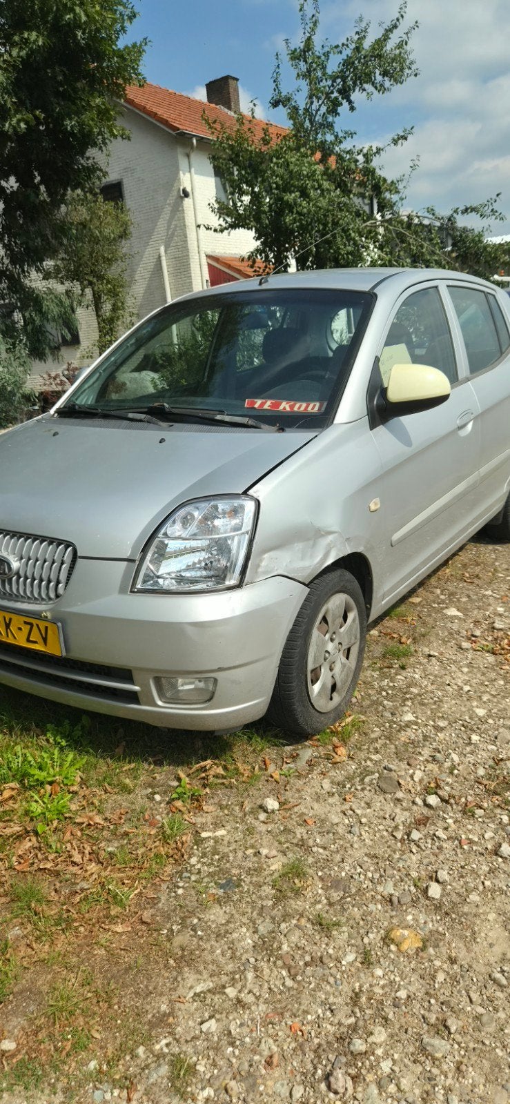 Kia Picanto 1.0 2005 Grijs, Ophalen