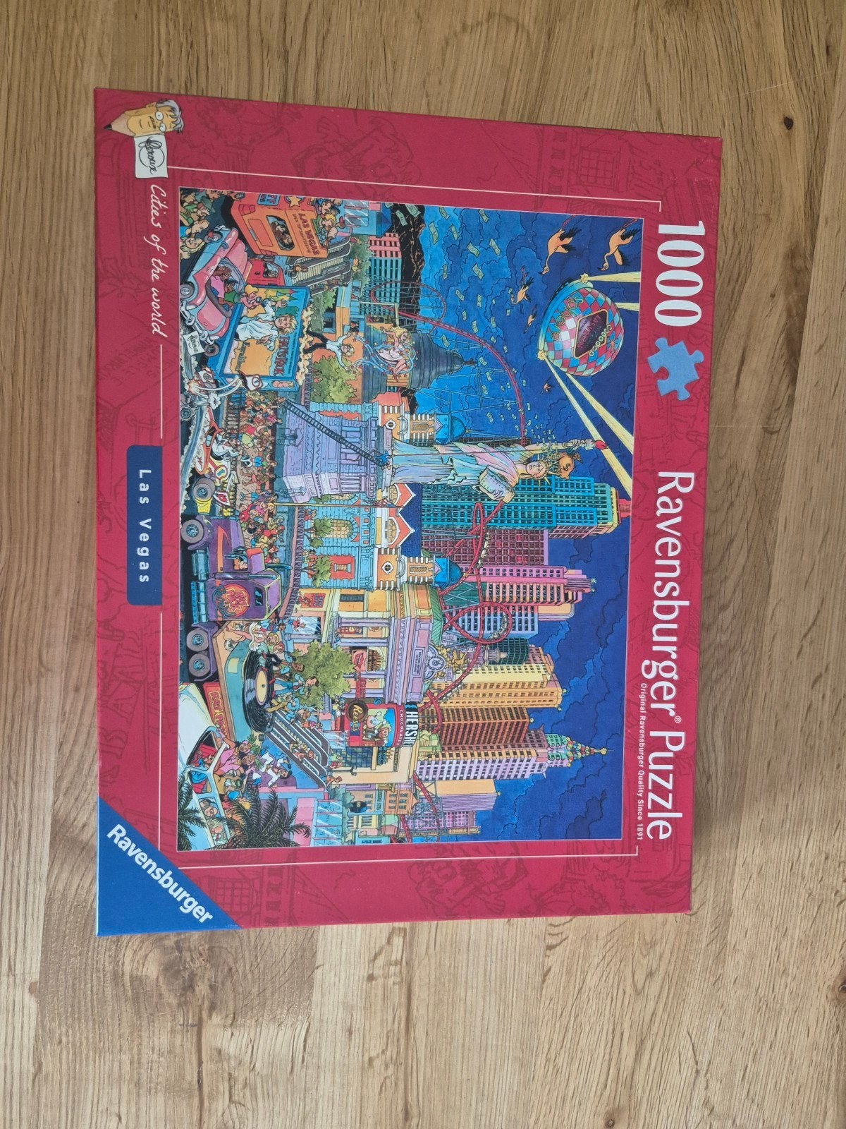 Ravensburger Legpuzzel 1000 stukjes - Las Vegas, Hobby en Vrije tijd, Denksport en Puzzels, Ophalen of Verzenden, Gebruikt