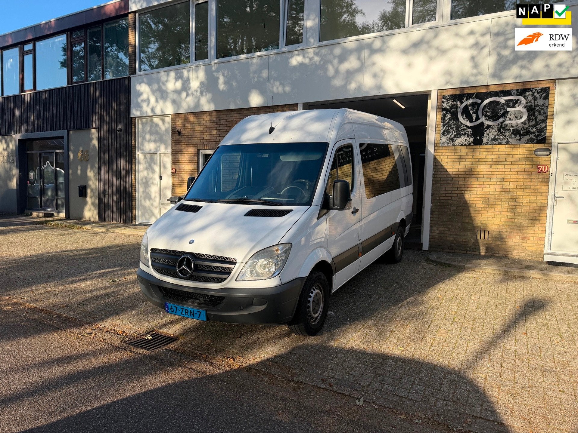 Mercedes-Benz Sprinter 313 2.2 CDI 366 9 PERS BTW, Auto's, Automaat, Euro 5, Achterwielaandrijving, Gebruikt