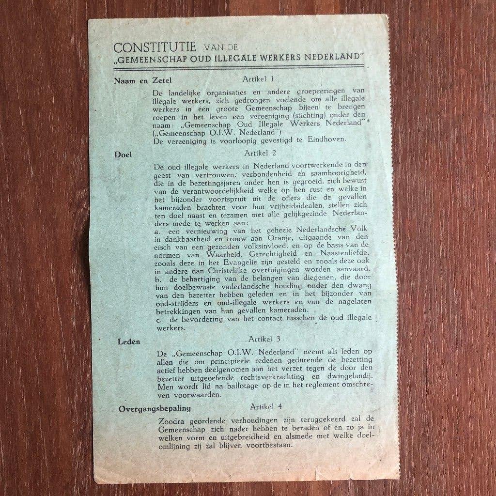 1944 Breda in bevrijde zuiden. Opgericht de 'Gemeenschap, Boeken, Oorlog en Militair, Verzenden, Overige onderwerpen, Tweede Wereldoorlog
