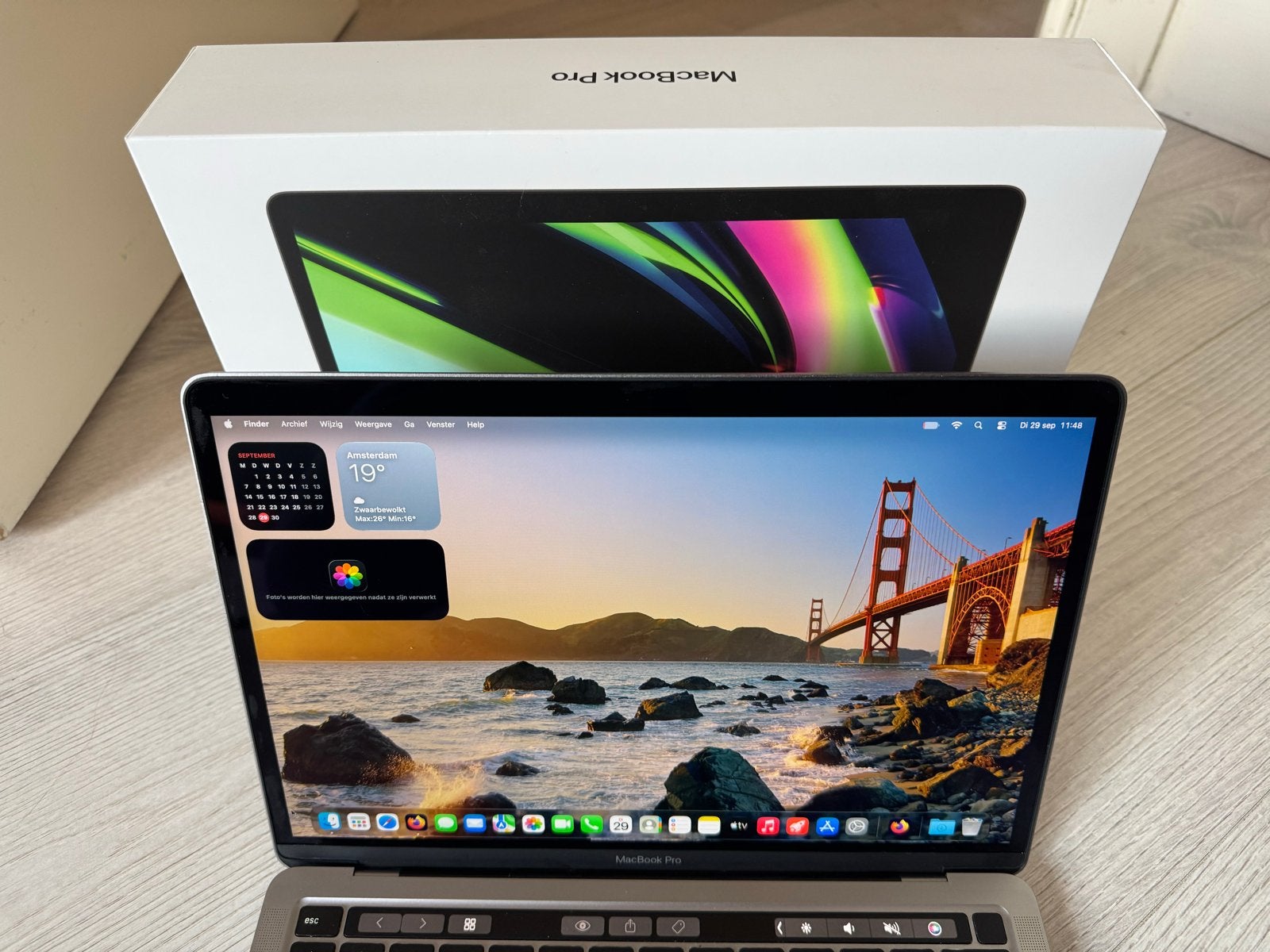 MacBook Pro M1 13” 16GB + 1TB (2020), Computers en Software, MacBook Pro, 1 TB of meer, Qwerty, 13 inch