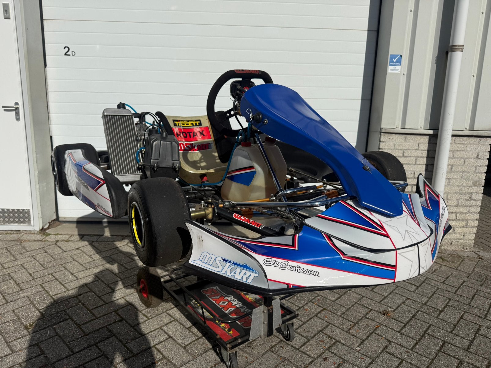Rotax max senior 125cc | alfano| zeer netjes | ms kart, Ophalen, Zo goed als nieuw, Kart