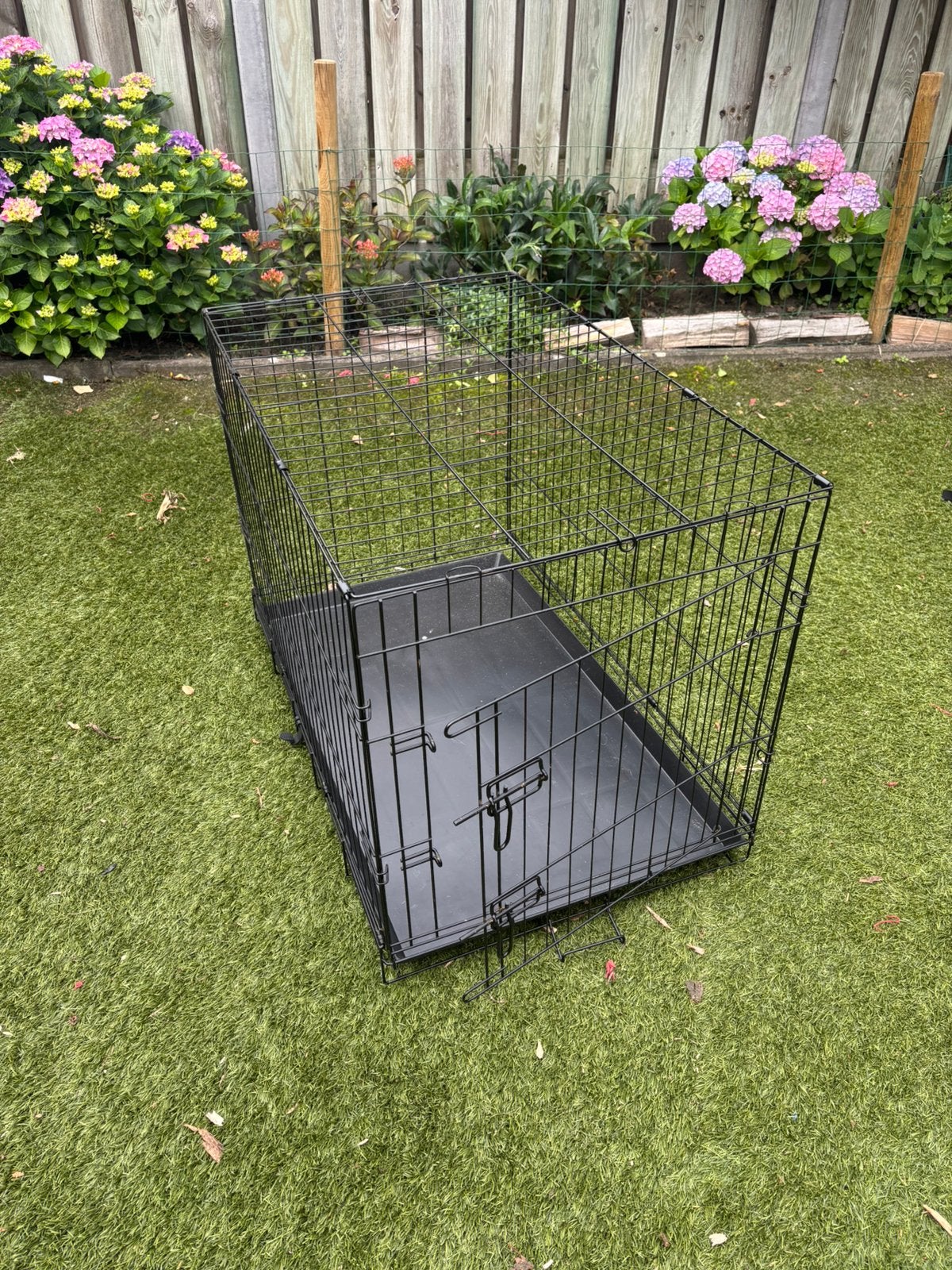 Honden bench, Dieren en Toebehoren, Hondenbenches, Ophalen, Zo goed als nieuw