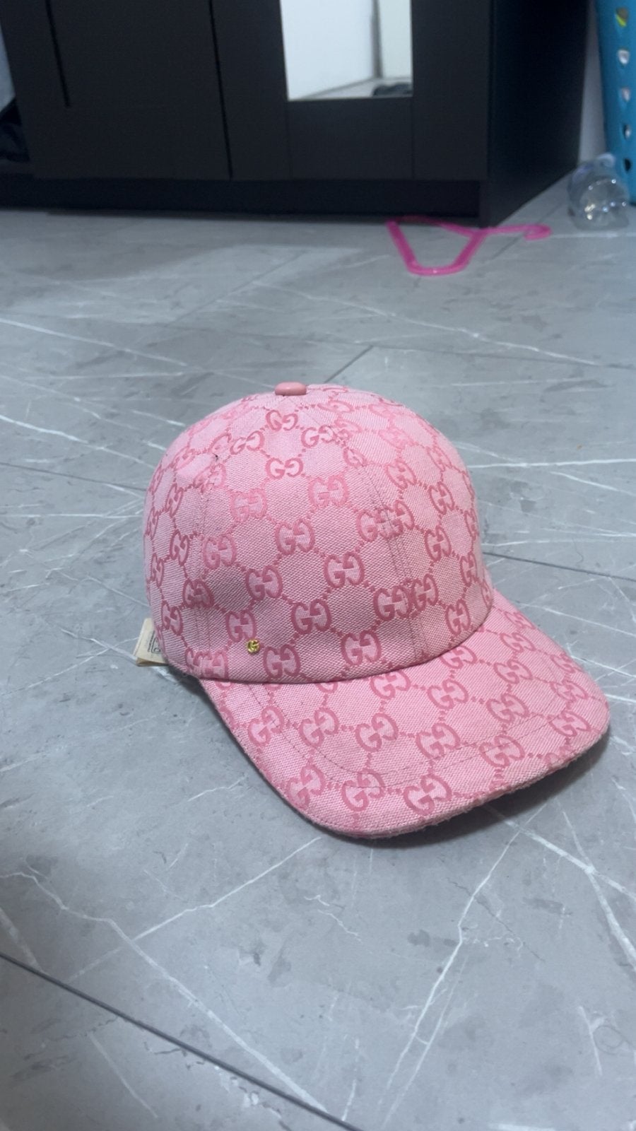 Roze gucci pet maat M, Ophalen, Zo goed als nieuw, One size fits all