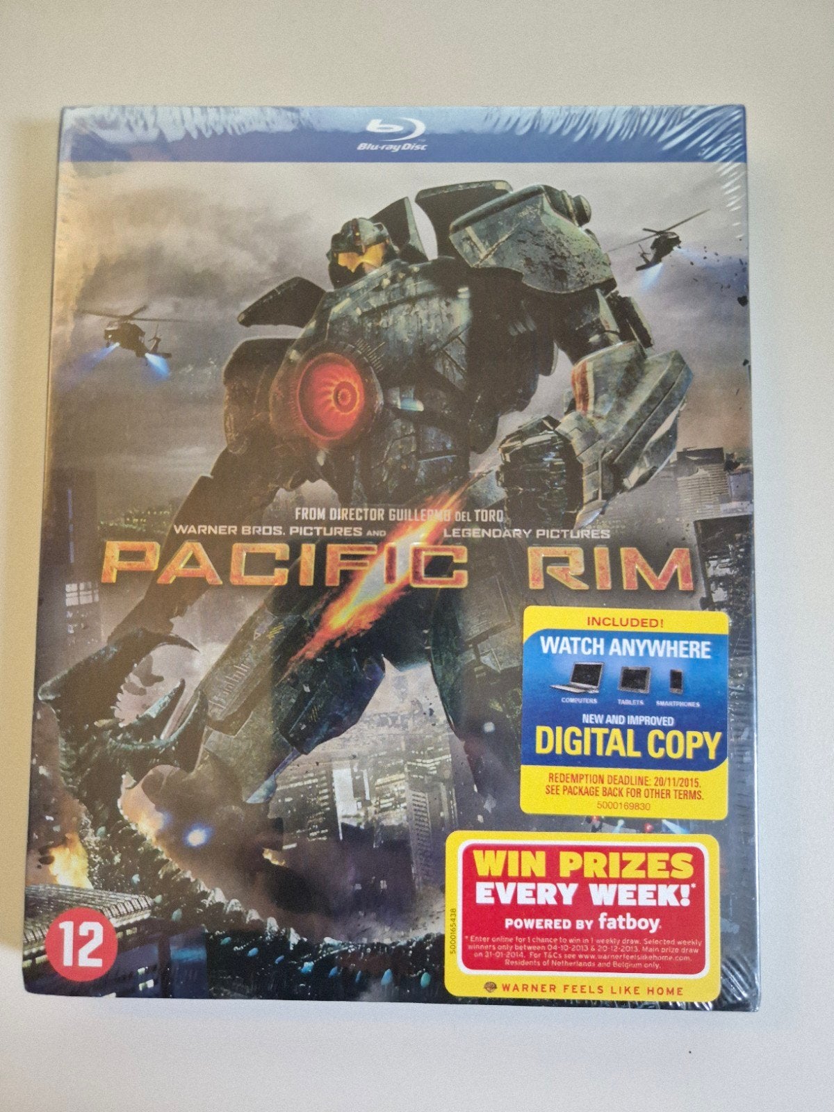 Pacific Rim Blu-ray (nieuw in verpakking), Engels, Nederlands, Film, Science Fiction en Fantasy
