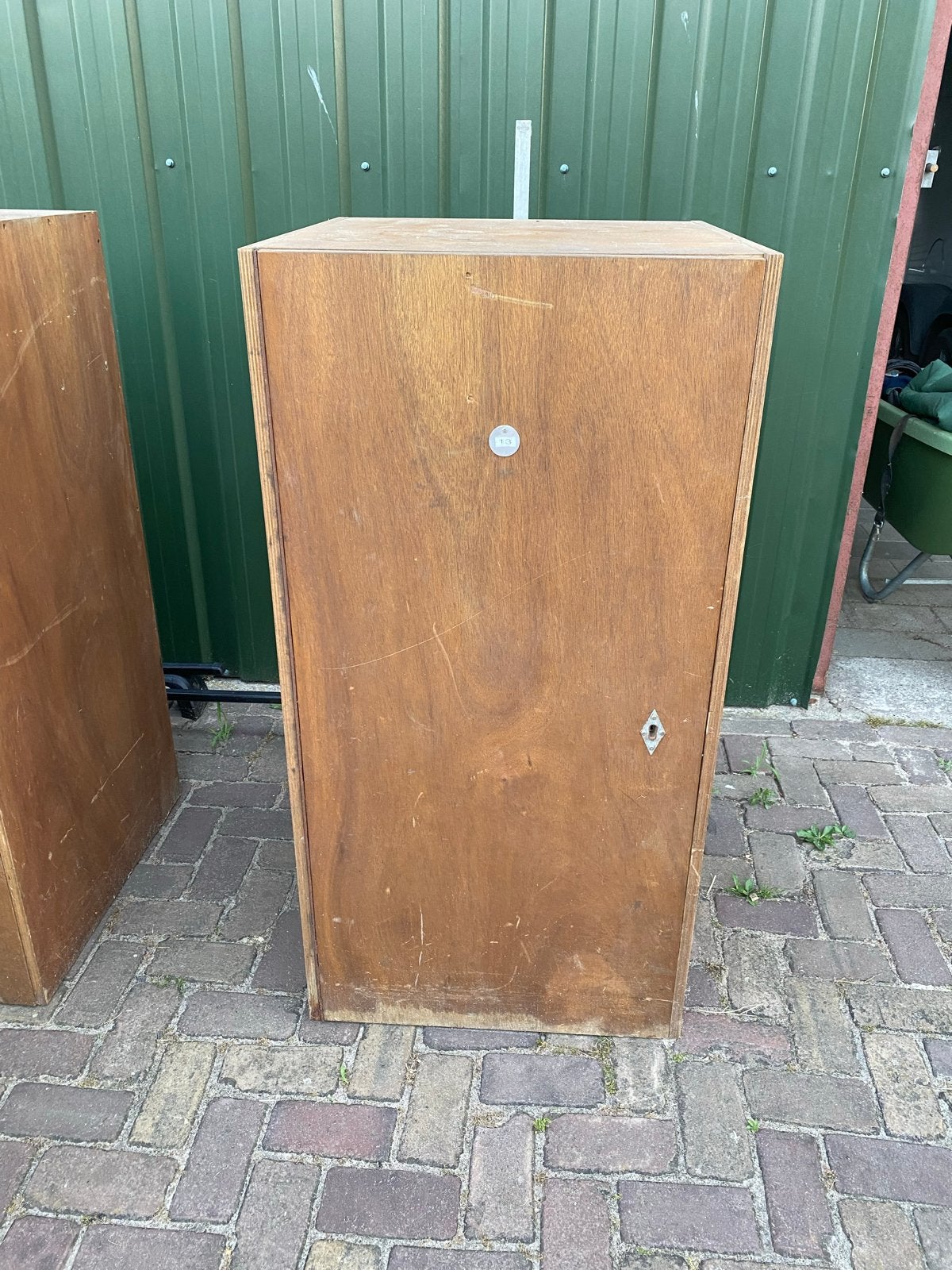 Zadelkast met slot voor paardrijspullen - 62x62x122cm, Huis en Inrichting, Ophalen, Gebruikt, 100 tot 150 cm, 50 tot 100 cm