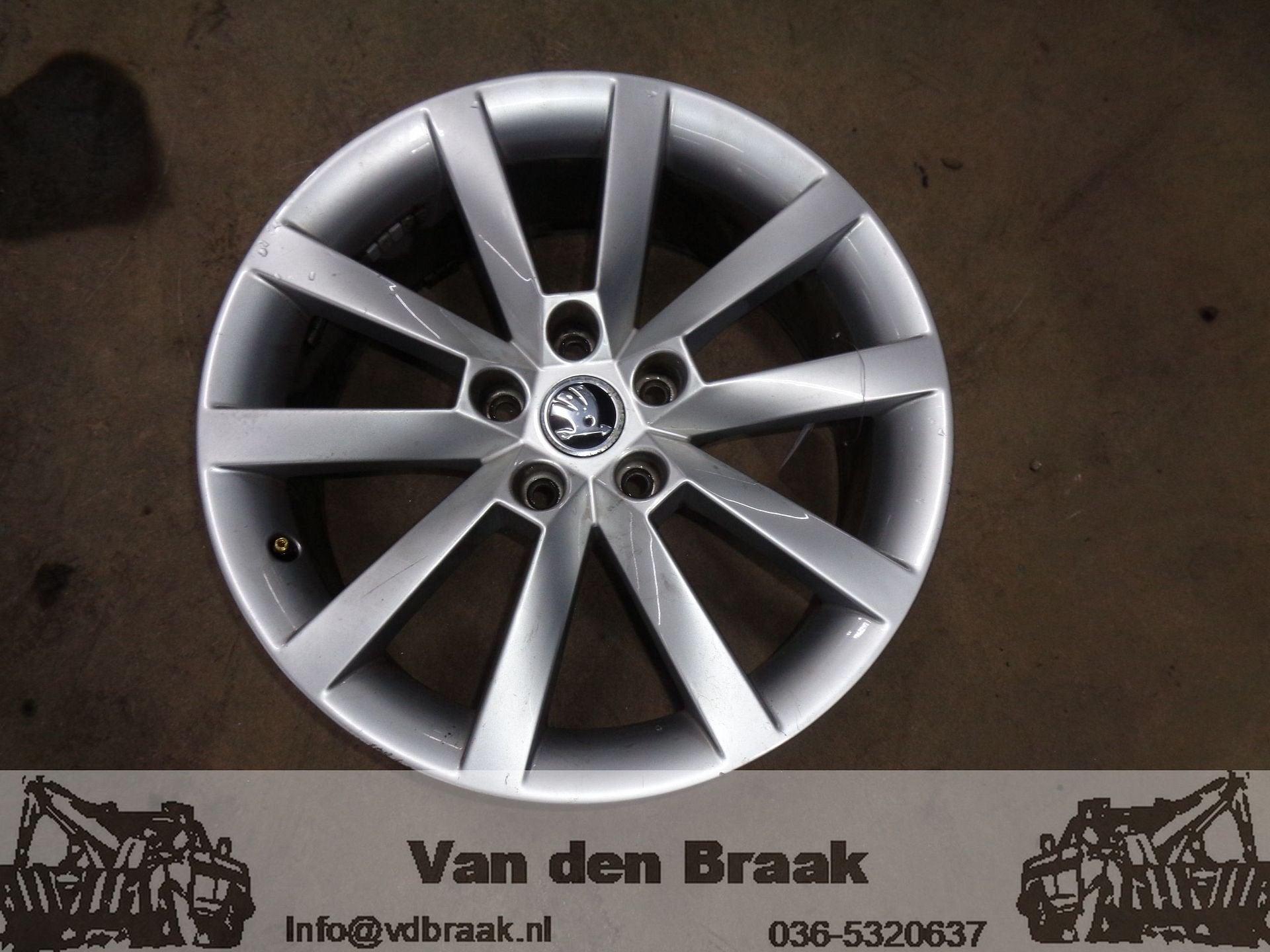 Skoda Octavia III 2013-2020 Velg aluminium 18 inch, 18 inch, Gebruikt, -, -