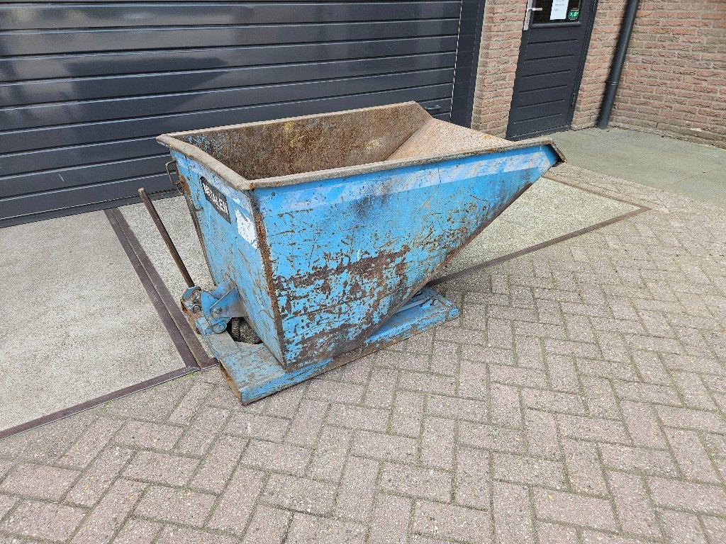 Kiepbak kantelbak 300 liter, Doe-het-zelf en Verbouw, Ophalen, Gebruikt