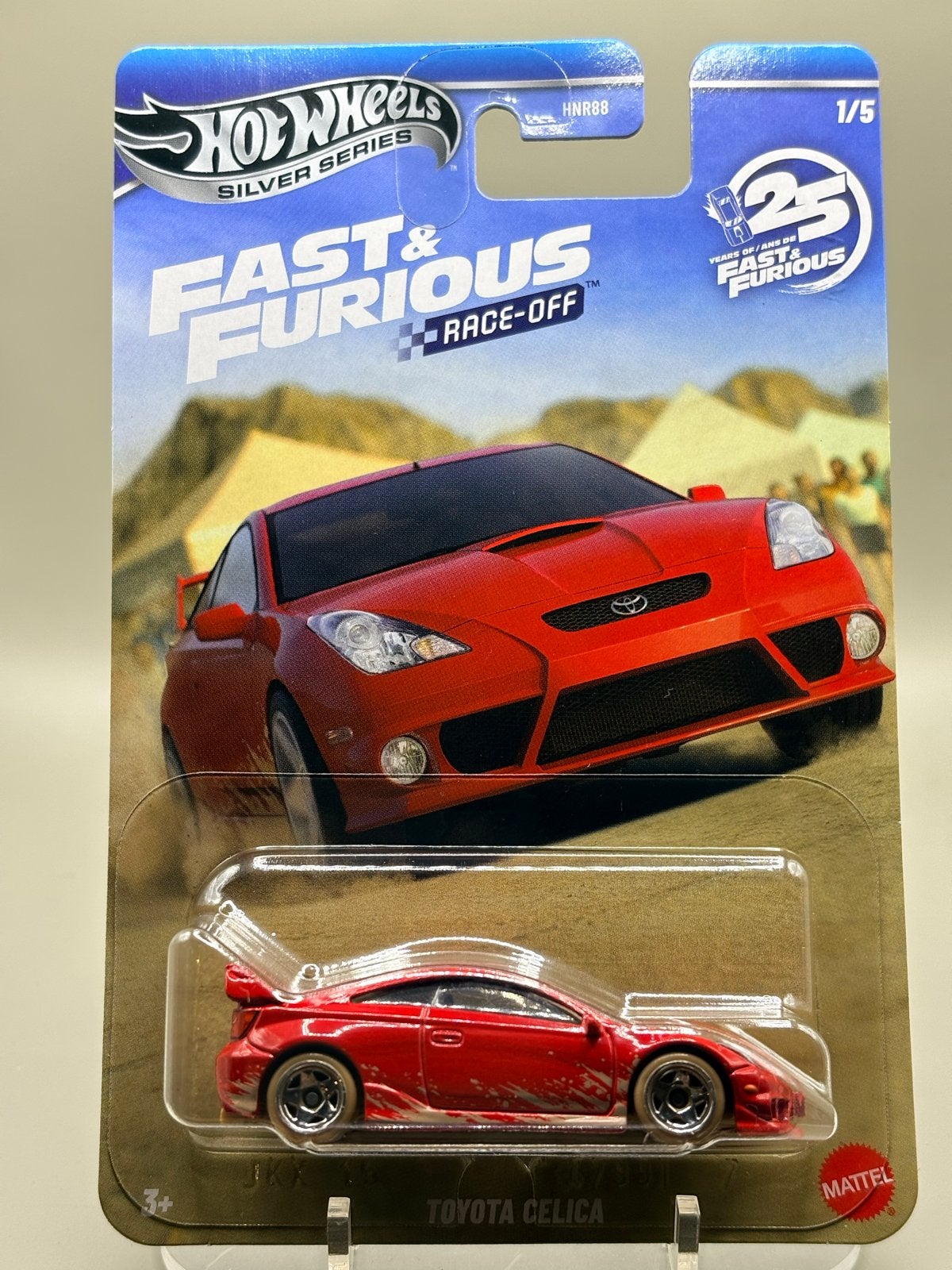 Hot Wheels Silver Series Fast & Furious Toyota Celica, Auto, Nieuw, Ophalen of Verzenden, Mattel