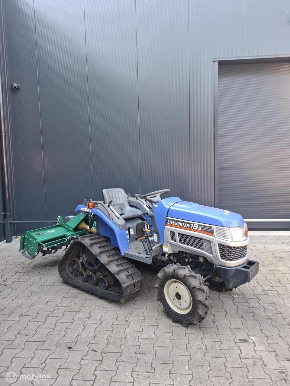 Iseki Hunter 18S rupstractor met 135 cm grondfrees, Zakelijke goederen, Overige merken, Gebruikt, Info@westerveldtuinmachines.nl