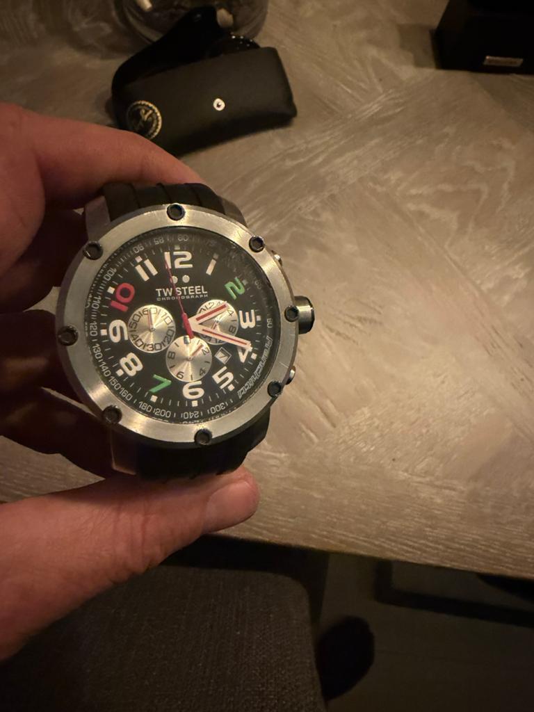 TW steel 608 Limited edition Dario Franchitti, Sieraden, Tassen en Uiterlijk, Horloges | Heren, Ophalen of Verzenden, Gebruikt