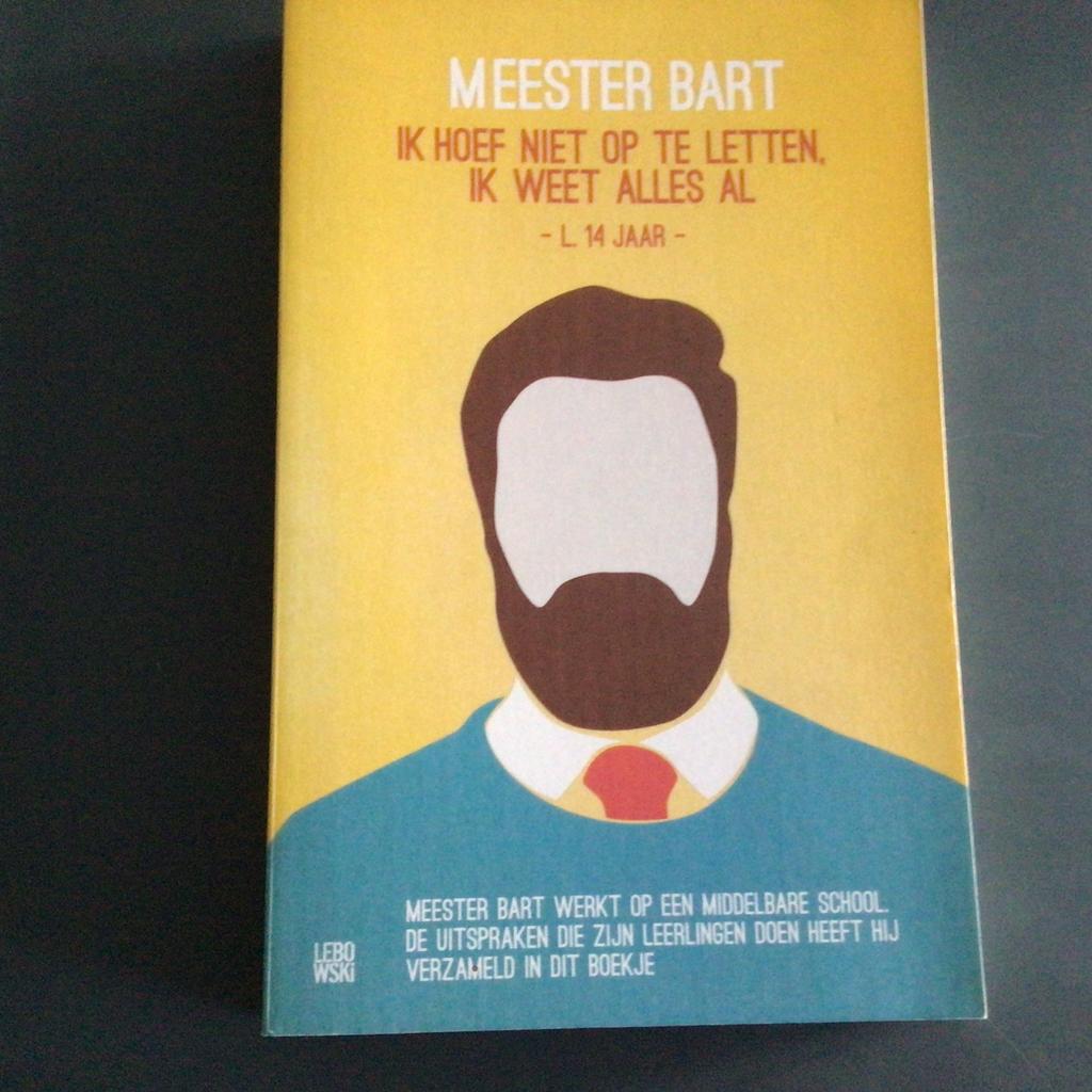 Bart Ongering - Meester Bart, Boeken, Overige Boeken, Zo goed als nieuw, Ophalen of Verzenden