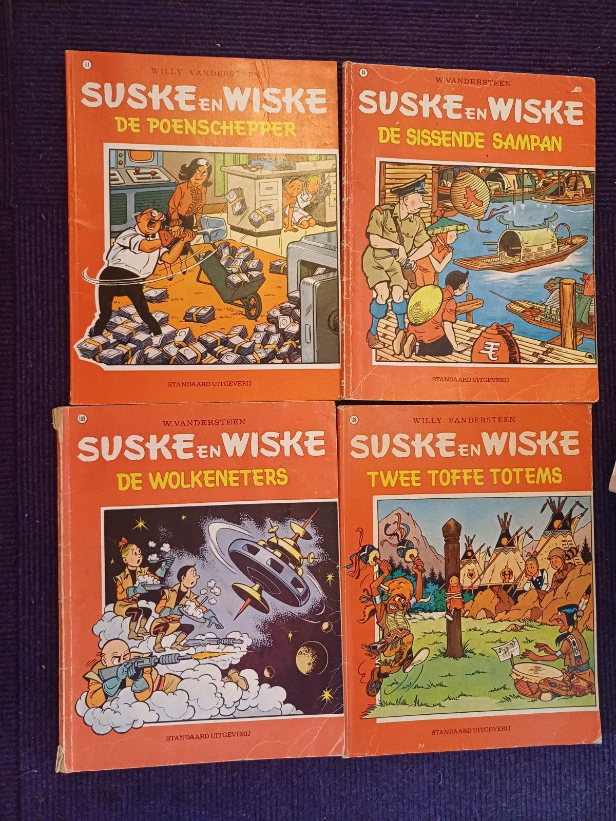 Suske en Wiske stripboeken - Grote collectie, Boeken, Meerdere stripboeken, Ophalen, Gelezen, Willy Vandersteen
