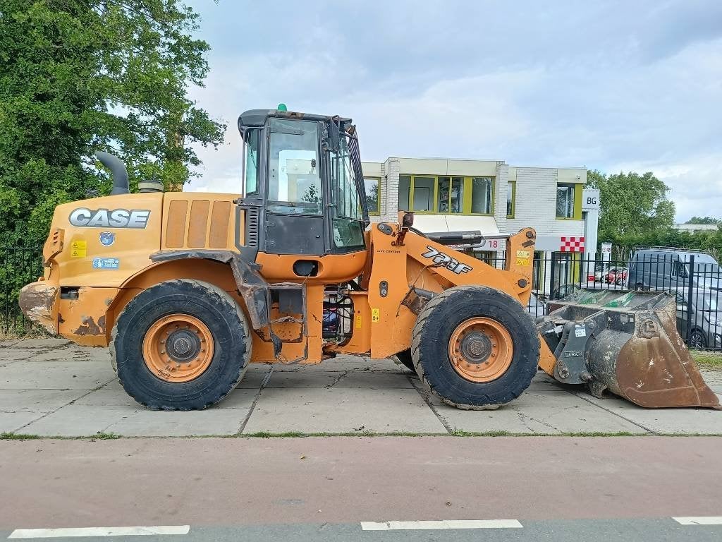Case 721 F shovel wiellader loader (bj 2016), Wiellader of Shovel