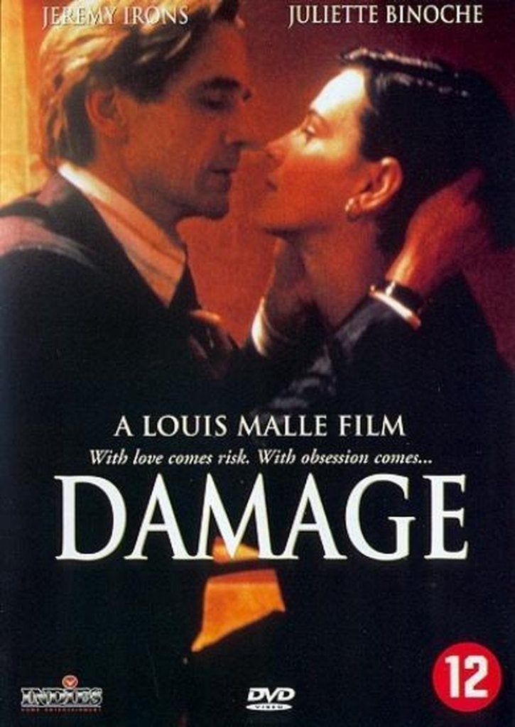 Damage (1992) DVD - Louis Malle - Jeremy Irons - Erotiek, Engels, Alle leeftijden, Nederlands, Drama