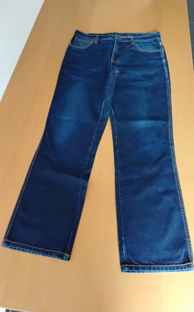 Jeans Wrangler, Kleding | Heren, Spijkerbroeken en Jeans, Blauw, Wrangler, Ophalen of Verzenden, Zo goed als nieuw