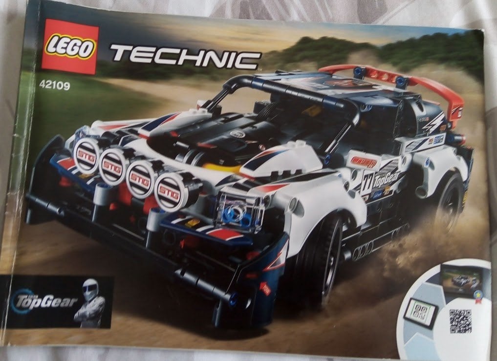 Technic   set.  42109    App-Controlled Top Gear Rally Car, Lego, Ophalen of Verzenden, Zo goed als nieuw, Technic