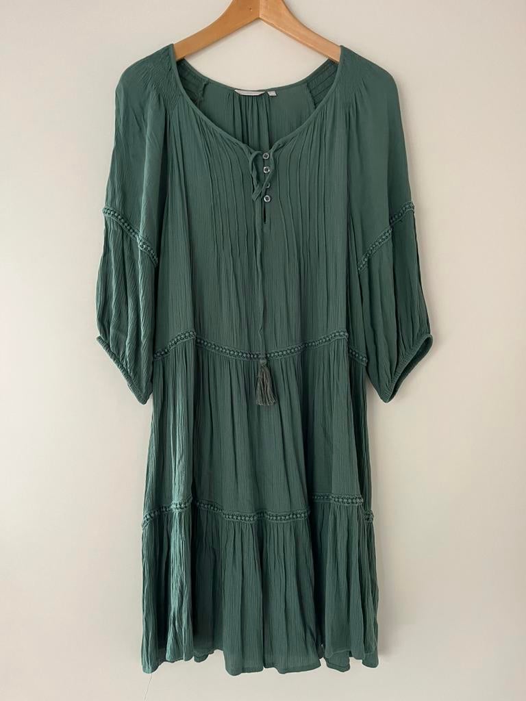 Jurkje Bonaparte maat L/te dragen bij maat 42 in nieuwstaat, Kleding | Dames, Ophalen of Verzenden, Zo goed als nieuw, Groen, Boven de knie
