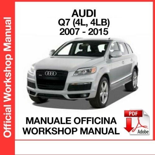 Audi Q7 2007-2015 Workshop Manual op DVD in PDF formaat, Verzenden