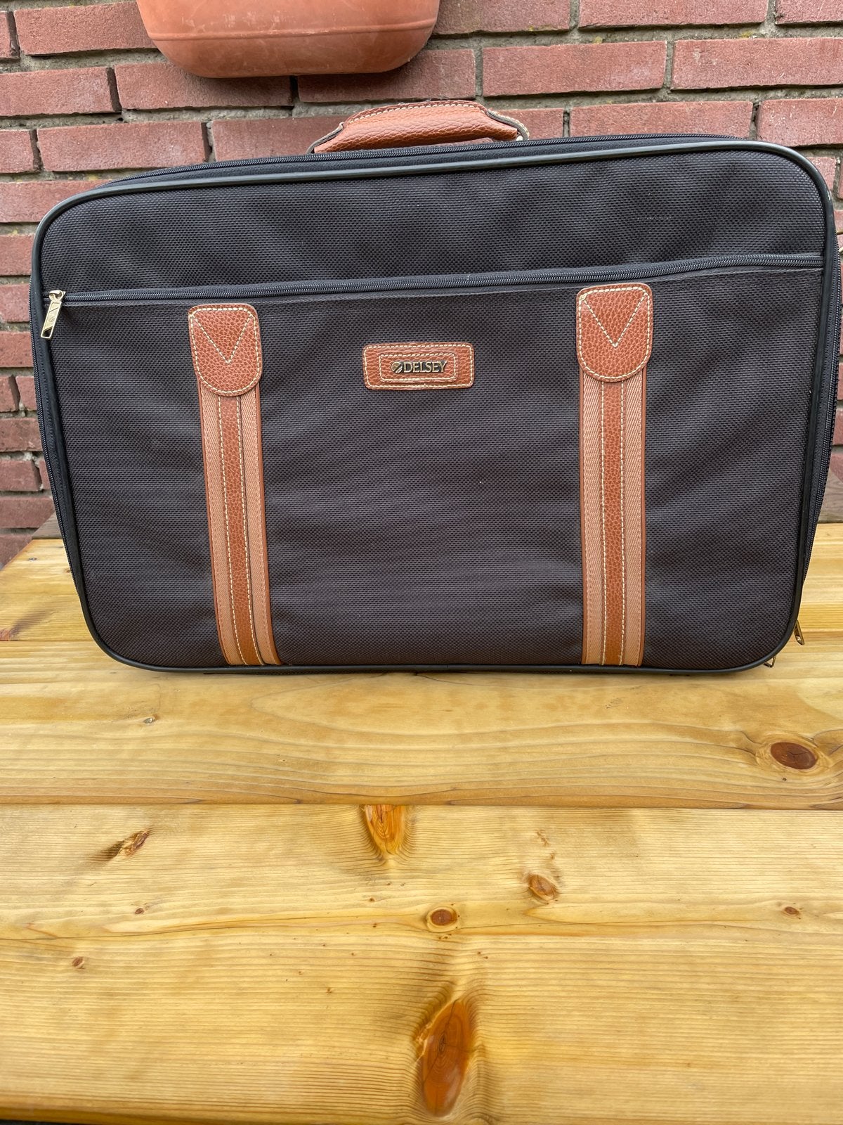 Delsey Reistas, Gebruikt, Zwart, 60 tot 80 cm, 35 tot 55 cm