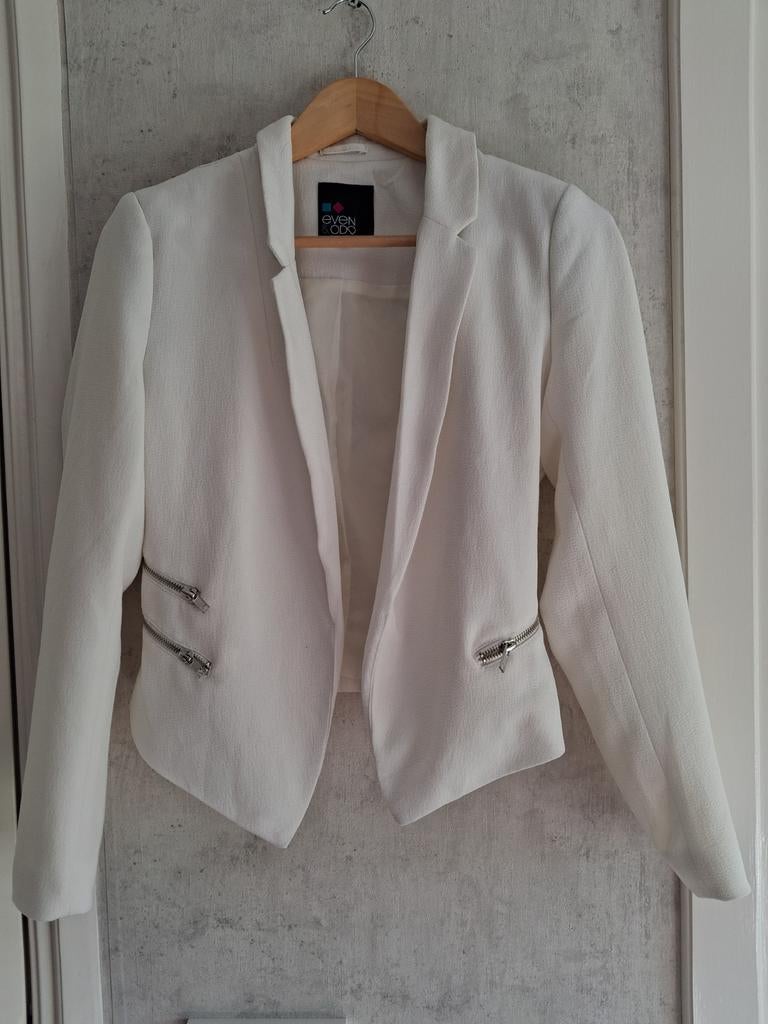 Jasje blazer even&odd S, Wit, Ophalen of Verzenden, Zo goed als nieuw, Jasje