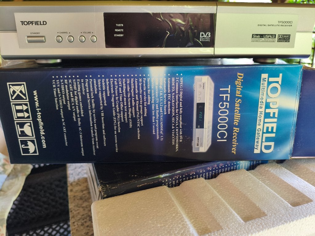 Topfield TF5000CI digitale satellietontvanger, Ophalen of Verzenden, Nieuw, Decoder