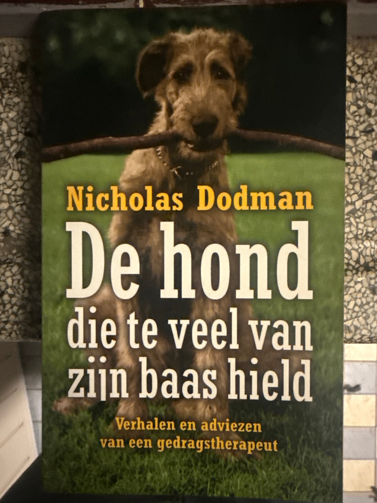 De hond die te veel van zijn baas hield - Nicholas Dodman, Ophalen of Verzenden, Gelezen, Honden