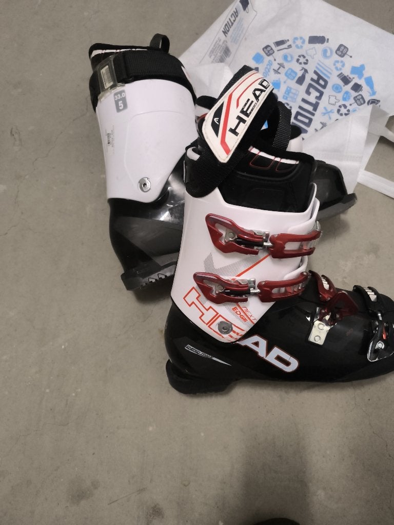 HEAD Next Edge skischoenen maat 33.0 (EU 49/50) – €50, Ophalen, 160 tot 180 cm, Gebruikt, Schoenen