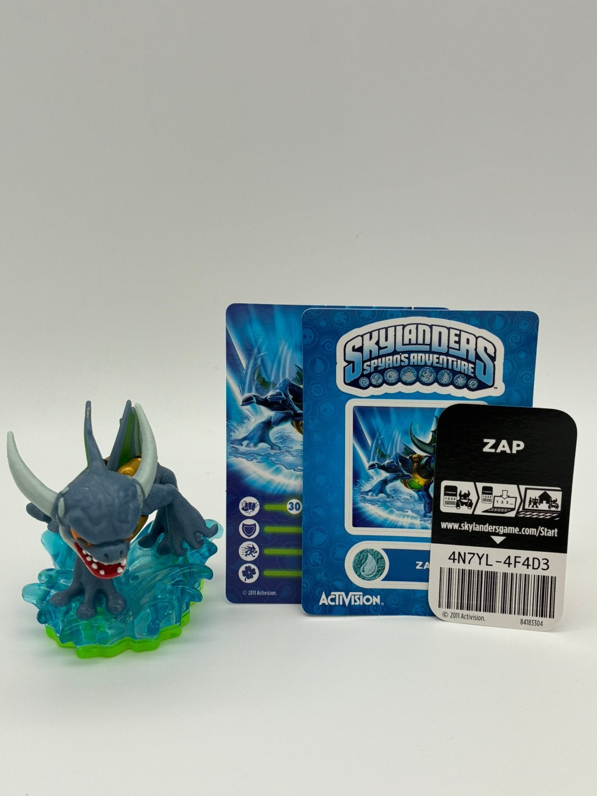Skylanders Spyro’s Adventure Zap met sticker en kaartjes, Avontuur en Actie, Verzenden, W, 2 spelers