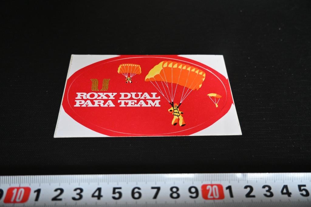 sticker ROXY Dual Para Team, Ophalen, Zo goed als nieuw