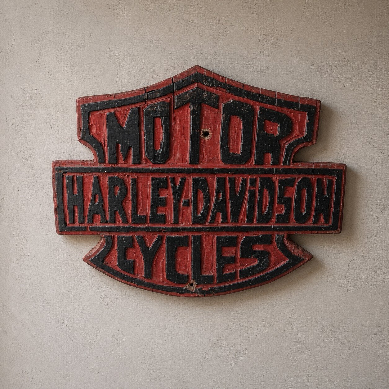 hand gemaakt Harley Davidson bord, Ophalen, Nieuw, Transport