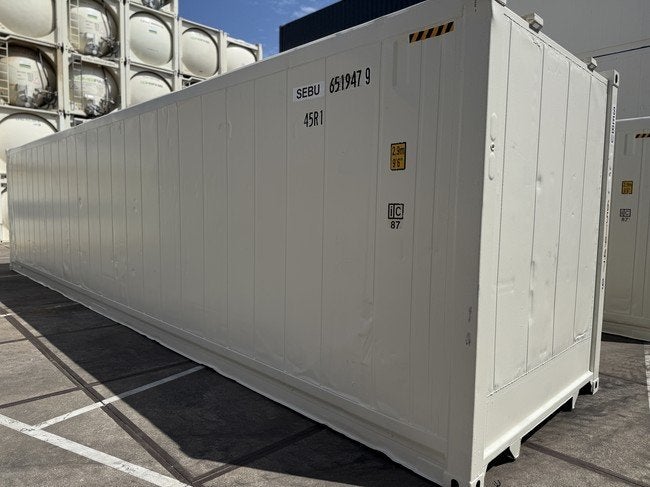 Geïsoleerde zeecontainer 40ft High Cube, Ophalen, Active Container Services BV, Info@activecontainers.nl, Rederijweg 18, 4906 CX Oosterhout