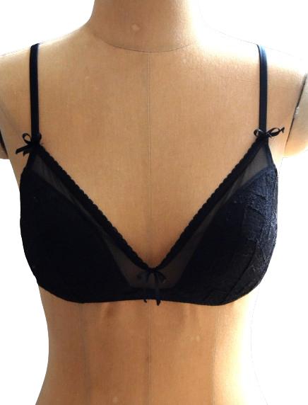 Nieuwe La Perla sexy bh, gaas embroid, Mt. 75 C, La Perla, Verzenden, Zwart, BH