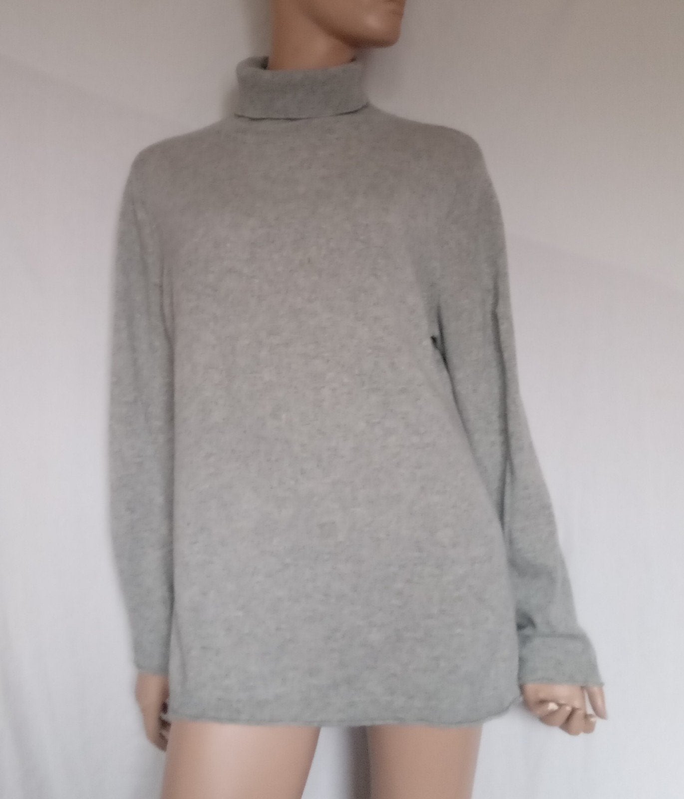CLARINA CASHMERE Coltrui , Maat 44 - 46, Ophalen of Verzenden, Zo goed als nieuw, Maat 42/44 (L), Grijs