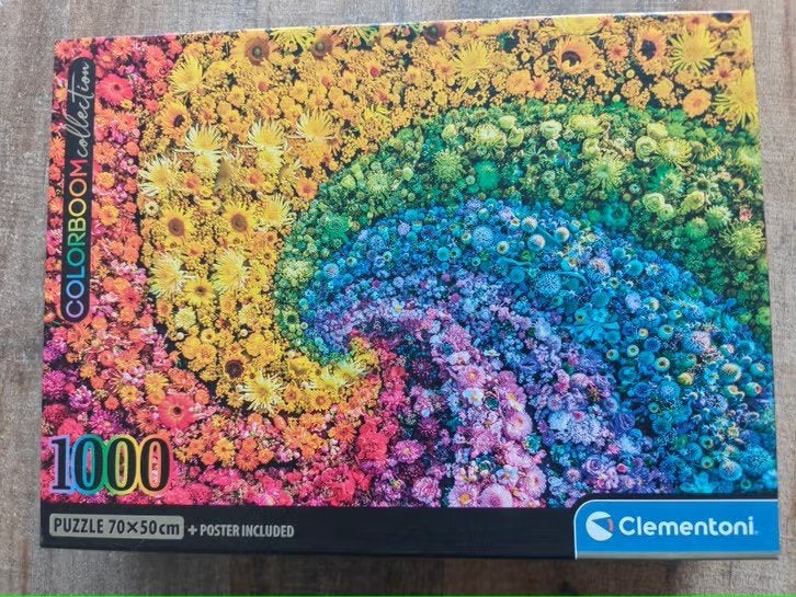 Clementoni Colorboom Collection Puzzel 1000 stukjes, Ophalen of Verzenden