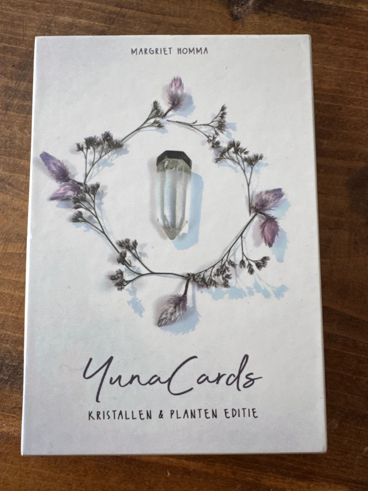 YunaCards Kristallen & Planten Editie - Affirmatiekaarten, Boeken, Ophalen of Verzenden, Zo goed als nieuw, Spiritualiteit algemeen