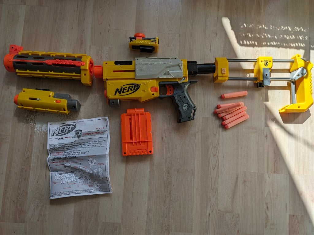 Nerf Recon cs-6, Ophalen of Verzenden, Zo goed als nieuw