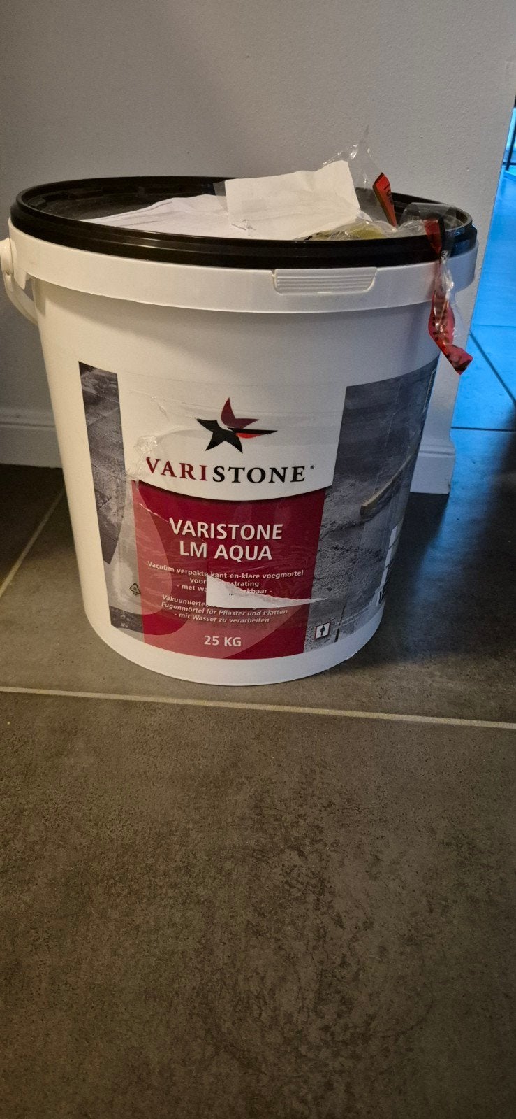 Varistone LM Aqua Basalt, 20 liter of meer, Ophalen, Nieuw, Zwart