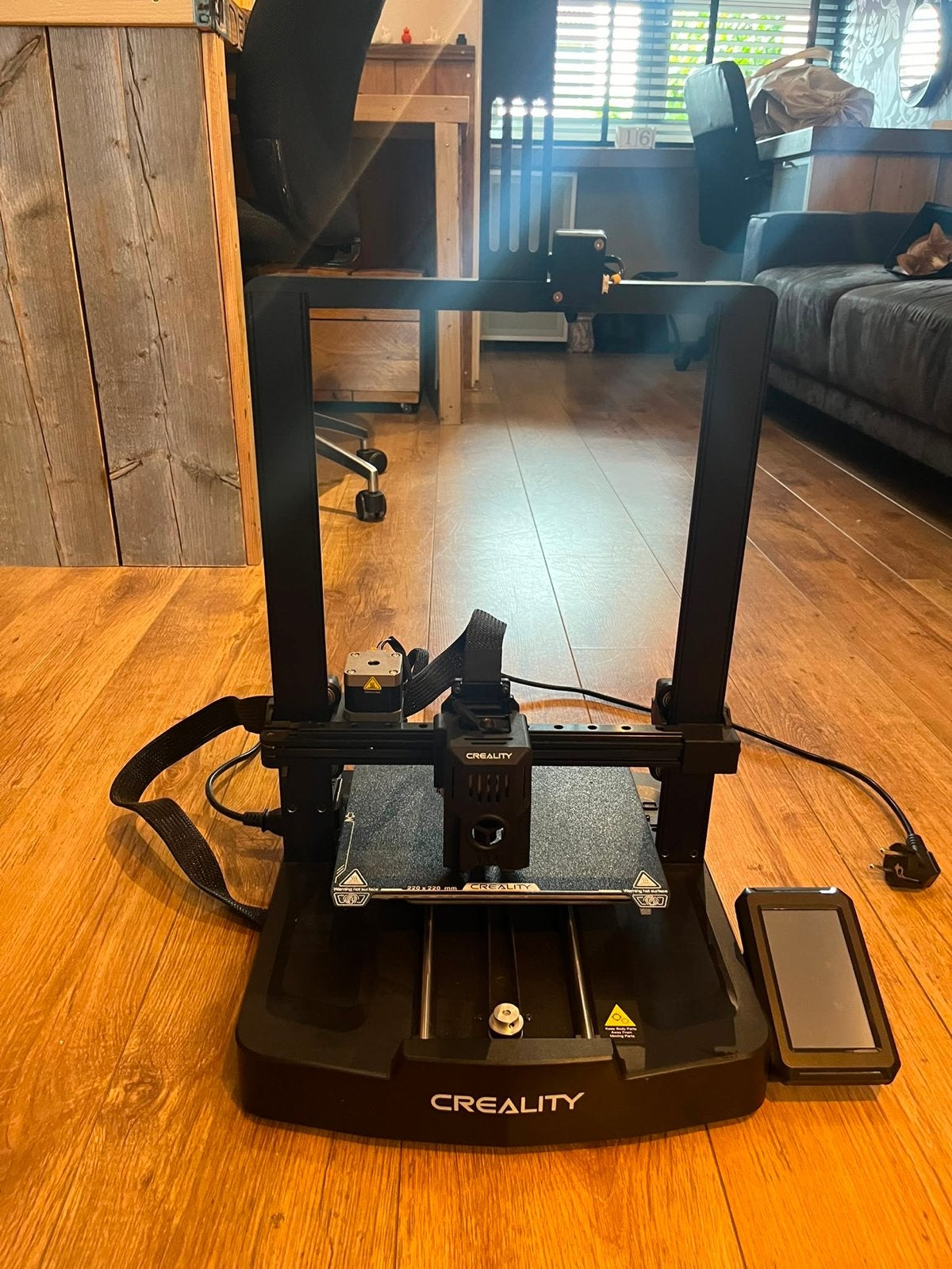 Creality Ender-3 V3 SE 3D-printer met filament en accessoire, Ophalen of Verzenden, Zo goed als nieuw, Filament