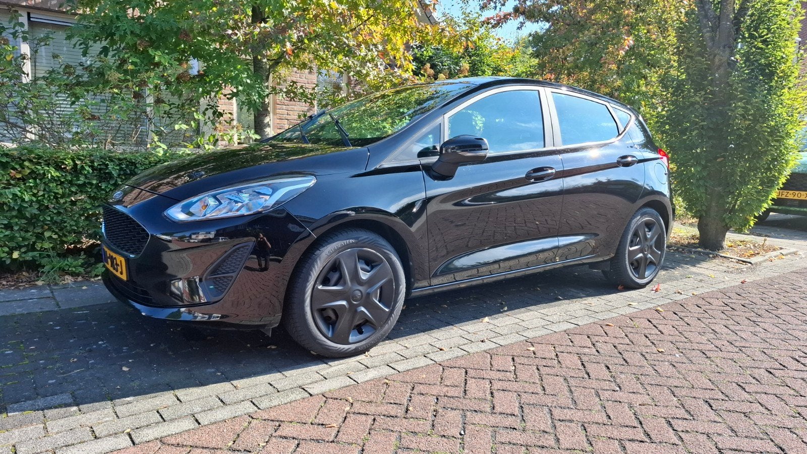 Ford Fiësta 1.1 85pk 5dr 2019 Zwart, Auto's, Voorwielaandrijving, Origineel Nederlands, Handgeschakeld, 575 kg