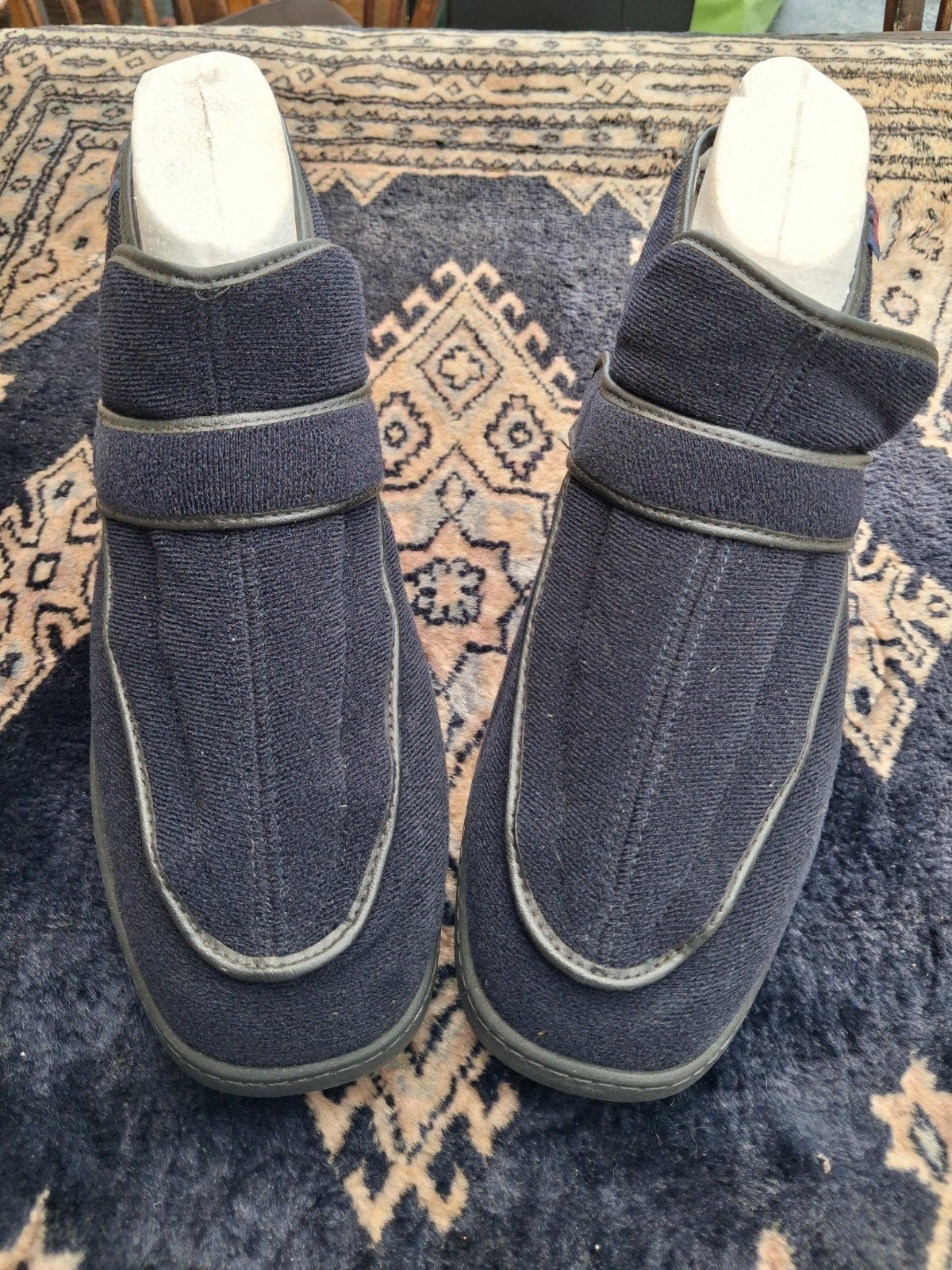 Zo goed als nieuwe Pulman pantoffels maat 40 donkerblauw, Pulman, Blauw, Ophalen of Verzenden, Zo goed als nieuw