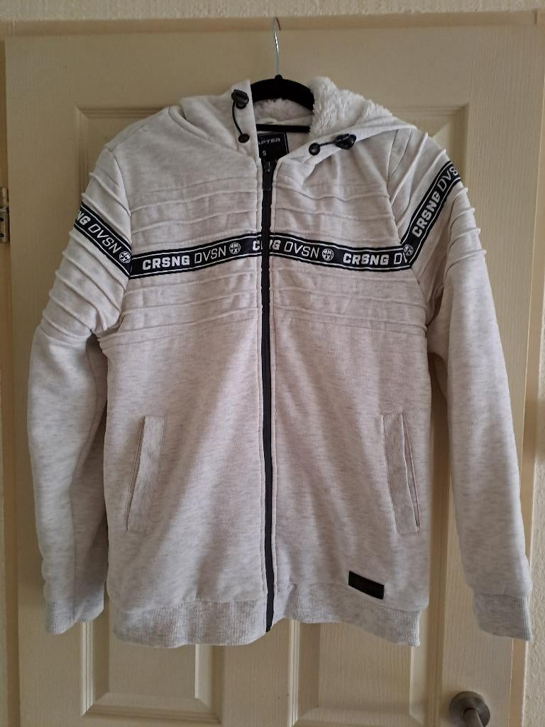 Gevoerd vest maat S, Kleding | Heren, Truien en Vesten, Chapter, Ophalen of Verzenden, Grijs, Gedragen