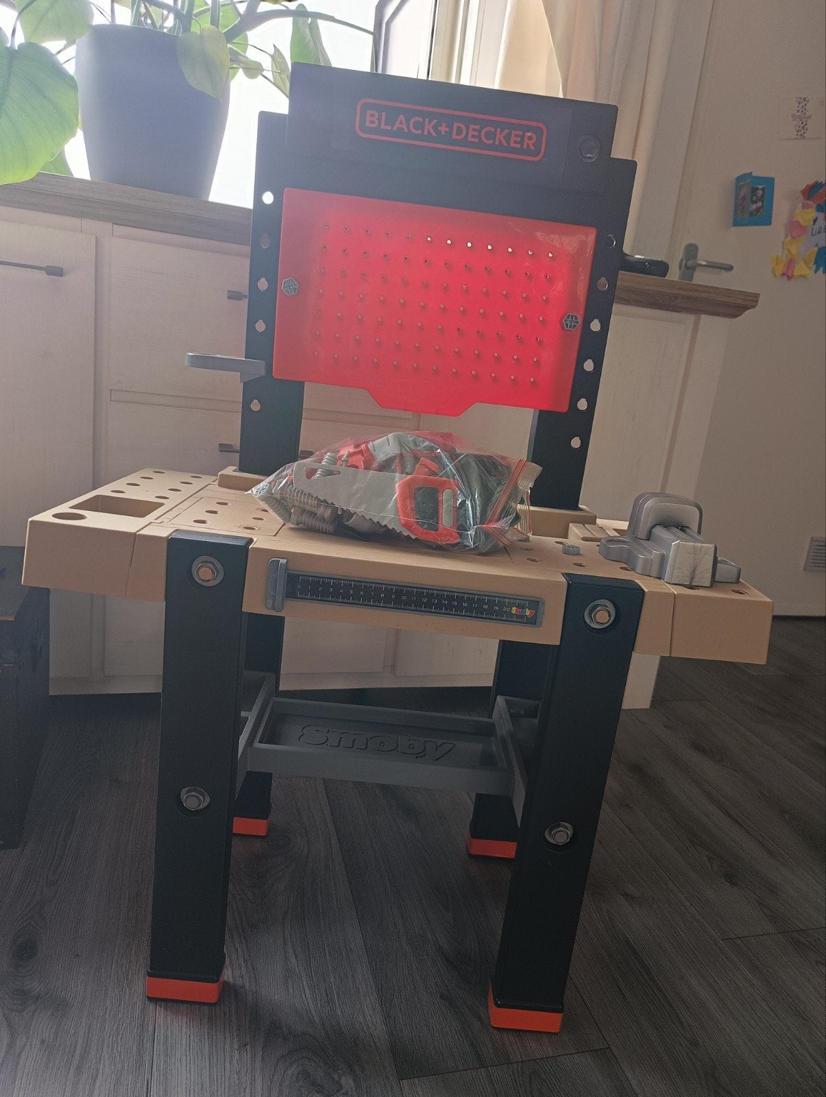 Black & Decker kinder werkbank met accessoires, Ophalen, Zo goed als nieuw